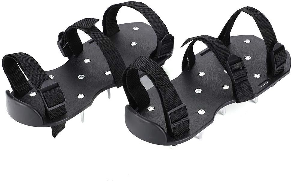 Wakects Rasenbelüfter, Schuhe zum Belüften Ihres Rasens oder Ihres Rasens (3 Straps) (3 Riemen) 1Pai