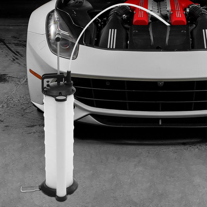 KenSyuInt 7L Ölabsauger Ölabsaugpumpe Handpumpe Absaugpumpe Flüssigkeitsabsaugpumpe Manuelle Ölumfül