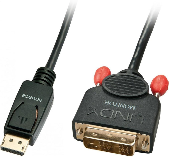 LINDY 41489 0.5m DisplayPort an DVI Kabel