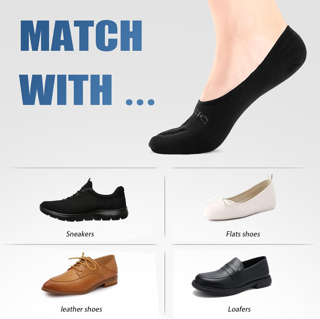 OrrinSports Zehensocken für Frauen Männer Coolmax Laufsocken 5 Fingersocken athletische Zehensocken