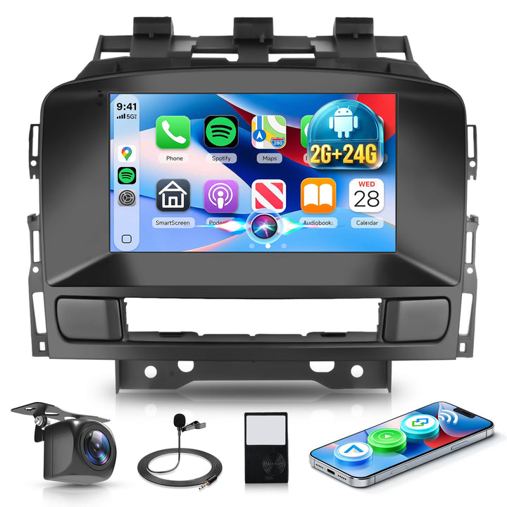 Rimoody 2G+64G Android Autoradio für Opel Astra J 2010 2011 2012 2013 2014 Wireless Carplay Android