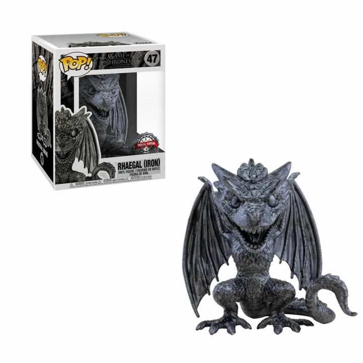 FUNKO POP! Game of Thrones 47 Rhaegal Iron Super Sized 6 Inch Special Edition (Target)
