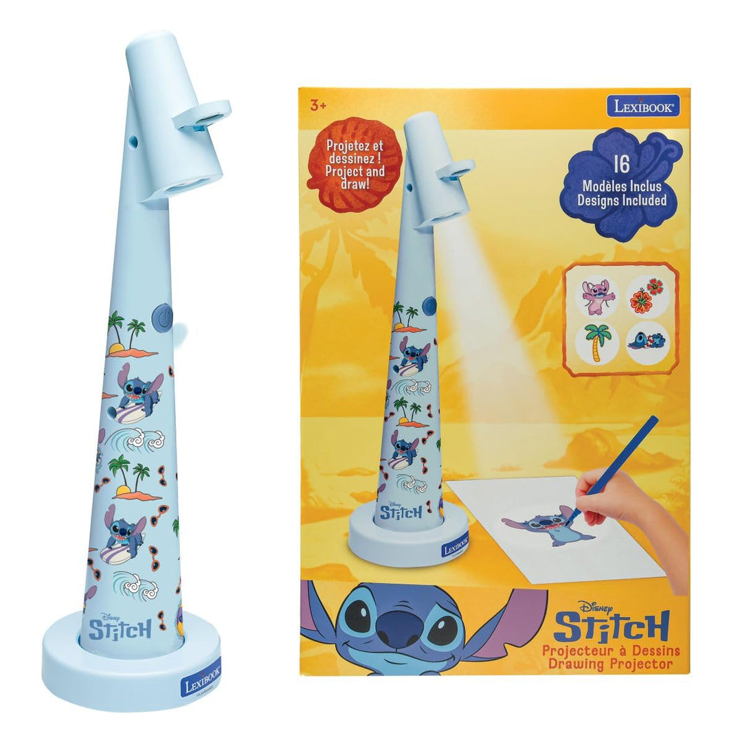 Lexibook, Disney Stitch, Stitch Zeichenprojektor, Blau, CRP10D, Disney Stitch