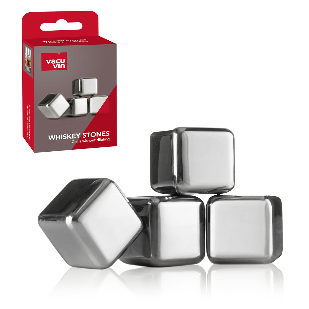 Vacu Vin 18603606 Whisky Kühlsteine 4-er Set