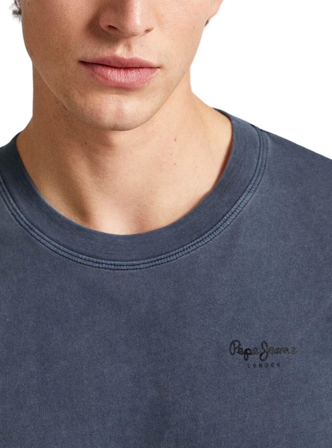 Pepe Jeans Herren Jacko T-Shirt, Blue (Dulwich), S