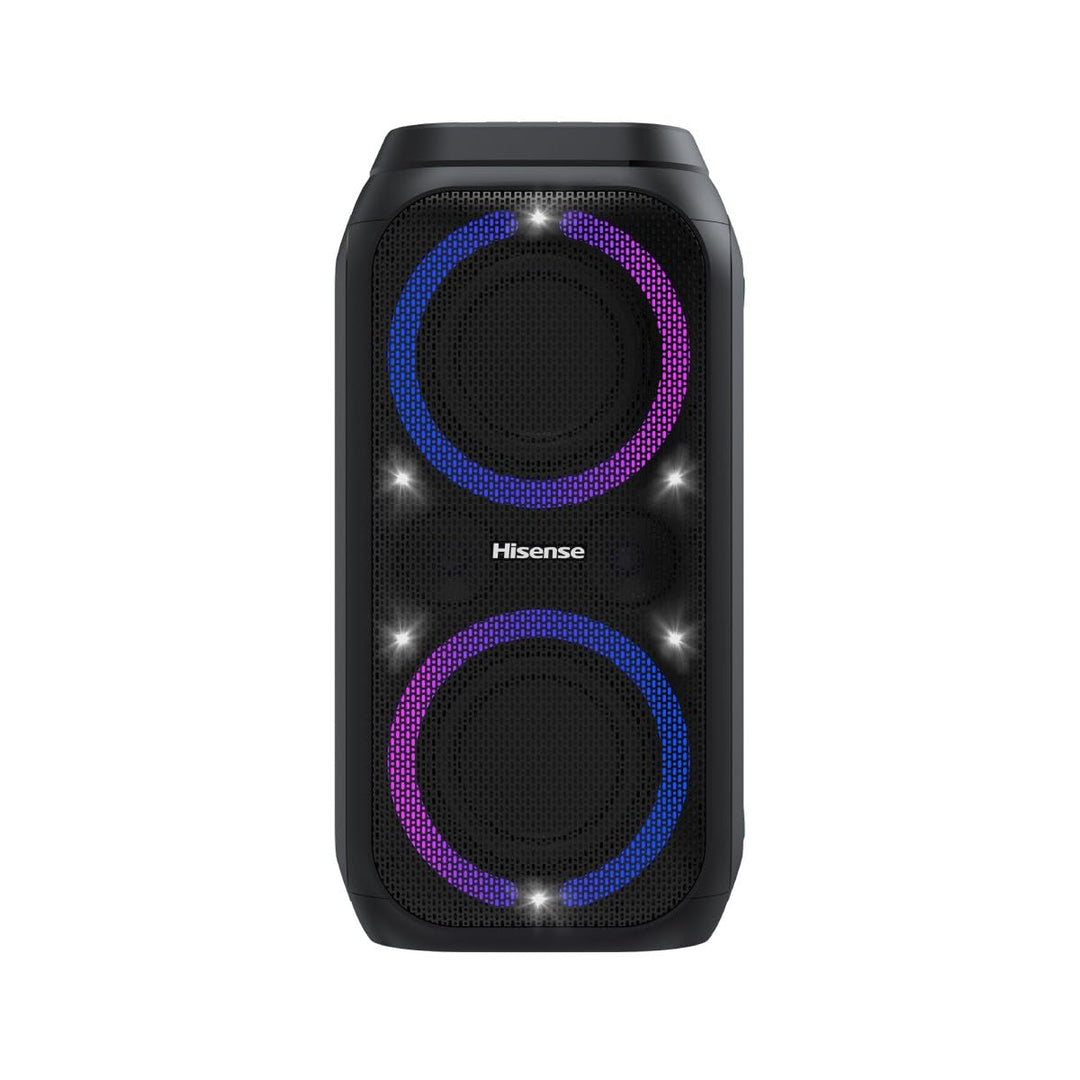 Hisense Party Rocket 160, 160 W Max Audio Power, 12 Hours Battery Life, TWS Pair Play, Karaoke Mode,