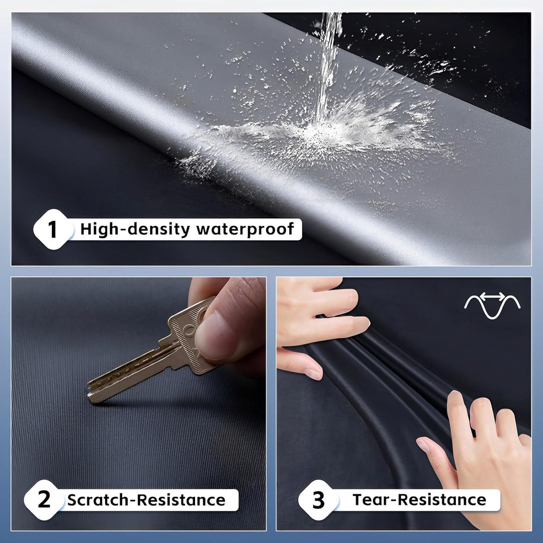 Gunhyi SUV Autoabdeckung Wasserdicht Atmungsaktiv Outdoor Vollgarage Regen Staub Sonne UV Schutz Uni
