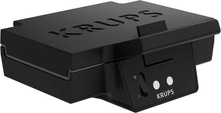 Krups FDK Iconic Sandwichmaker, 850 W, keramikbeschichtete Antihaft-Platten, ikonisches Design, vert
