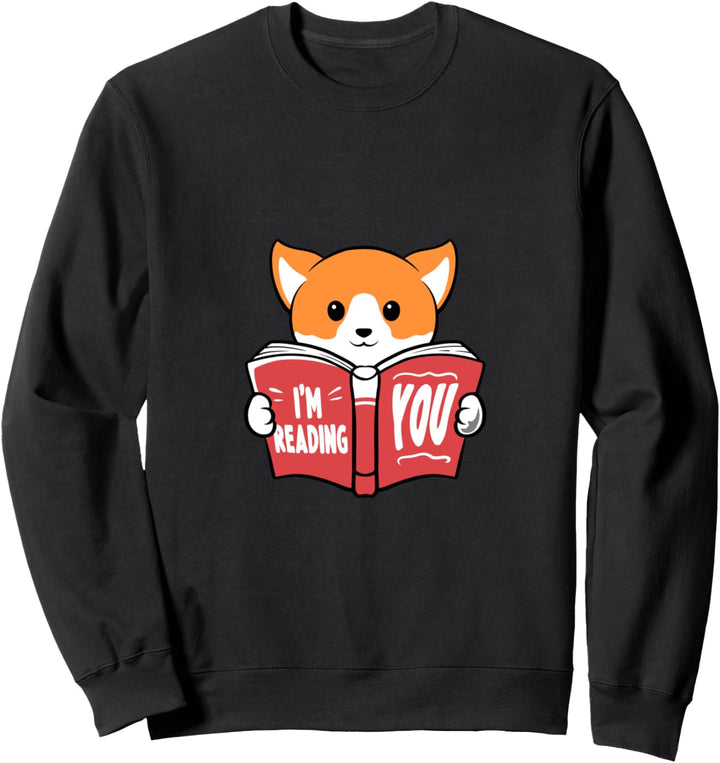 Bücherwurm Buch Literatur Roman Lesen - Leseratte Sweatshirt