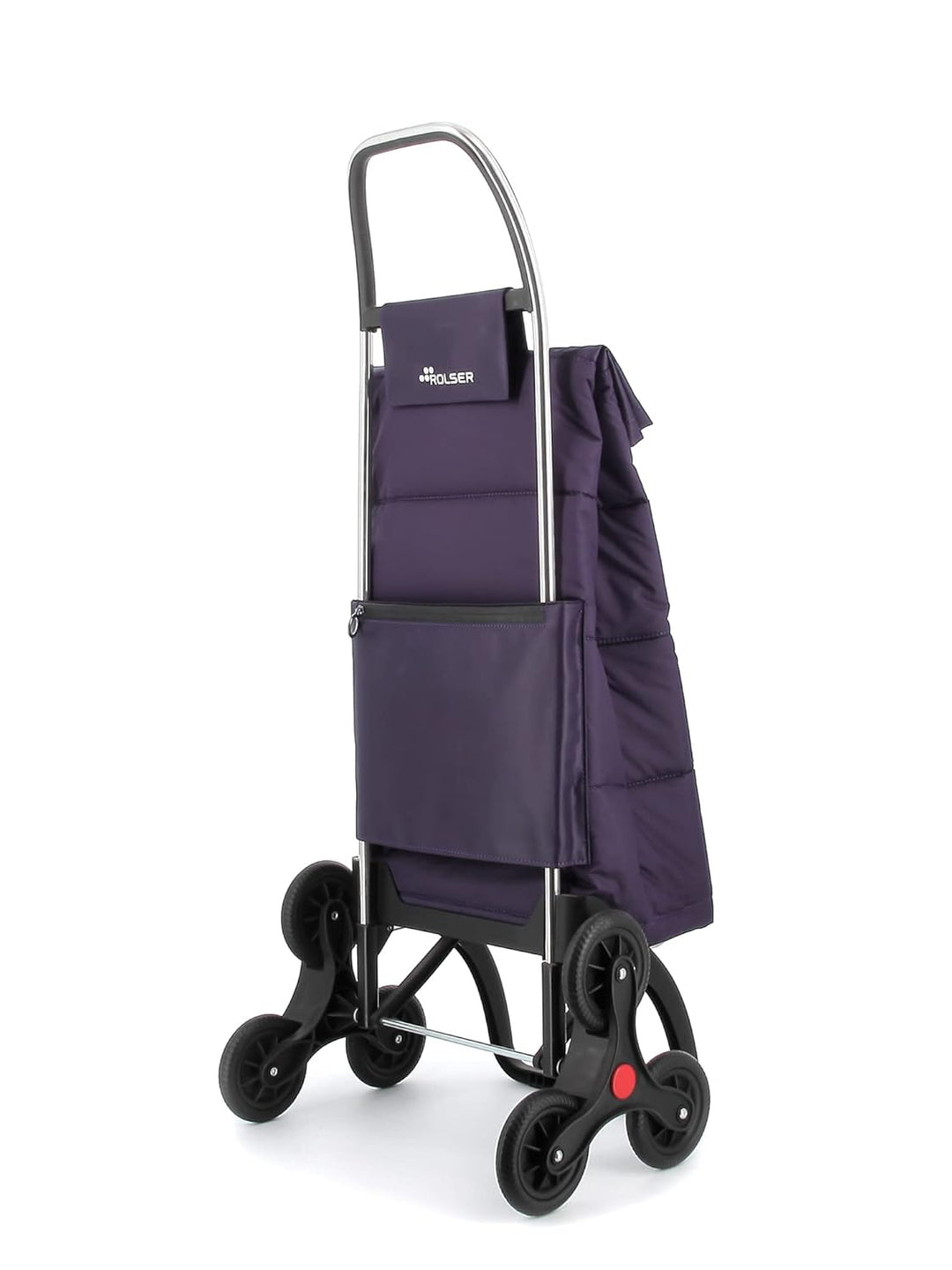 Einkaufstrolley Rolser Big Polar 6 Räder Treppensteiger - Violett 6 Räder Treppensteiger Violett, 6