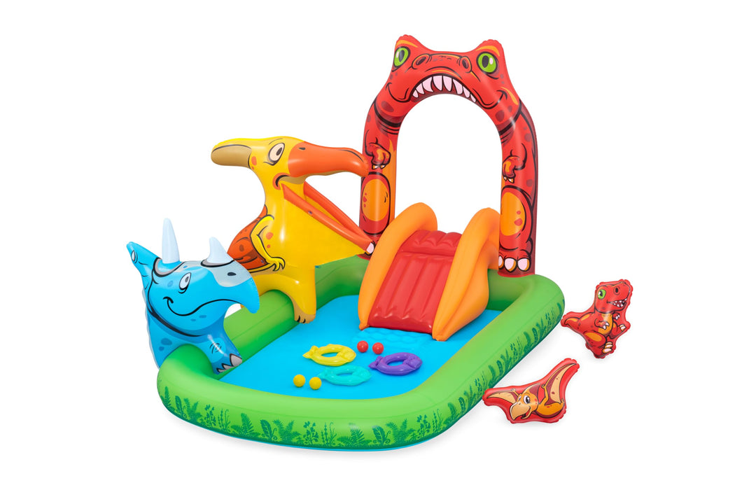 Bestway Wasserspielcenter Jurassic Splash 241 x 140 x 137 cm