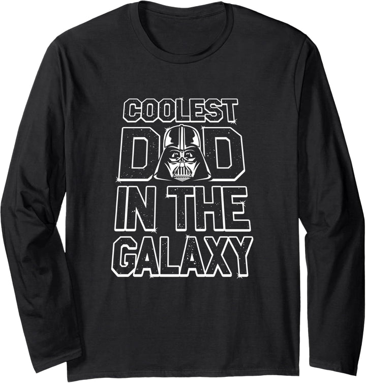 Star Wars Darth Vader Coolster Papa in der Galaxie Langarmshirt