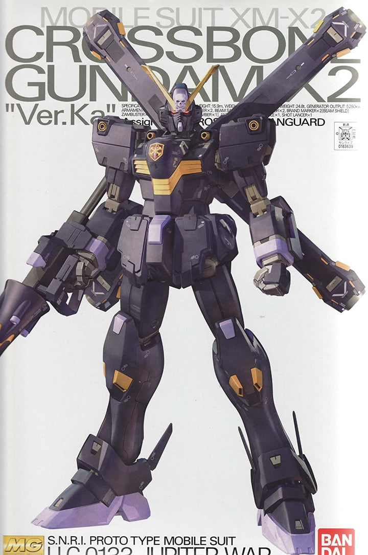 Mobile Suit Crossbone Gundam - XM-X2 Crossbone Gundam X-2 Ver.Ka (MG)