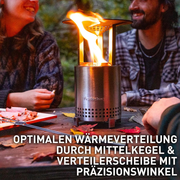 Solo Stove Mesa Wärmeverteiler | Erweitert den Wärmeradius um 60 cm, Outdoor Heizstrahler, Robustes