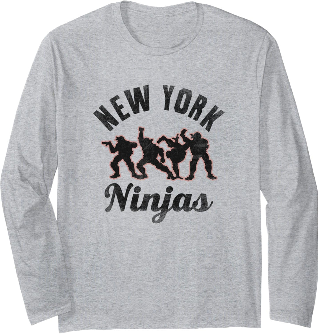 Teenage Mutant Ninja Turtles Ninja Silhouette Langarmshirt