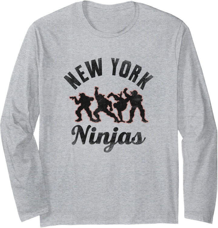 Teenage Mutant Ninja Turtles Ninja Silhouette Langarmshirt