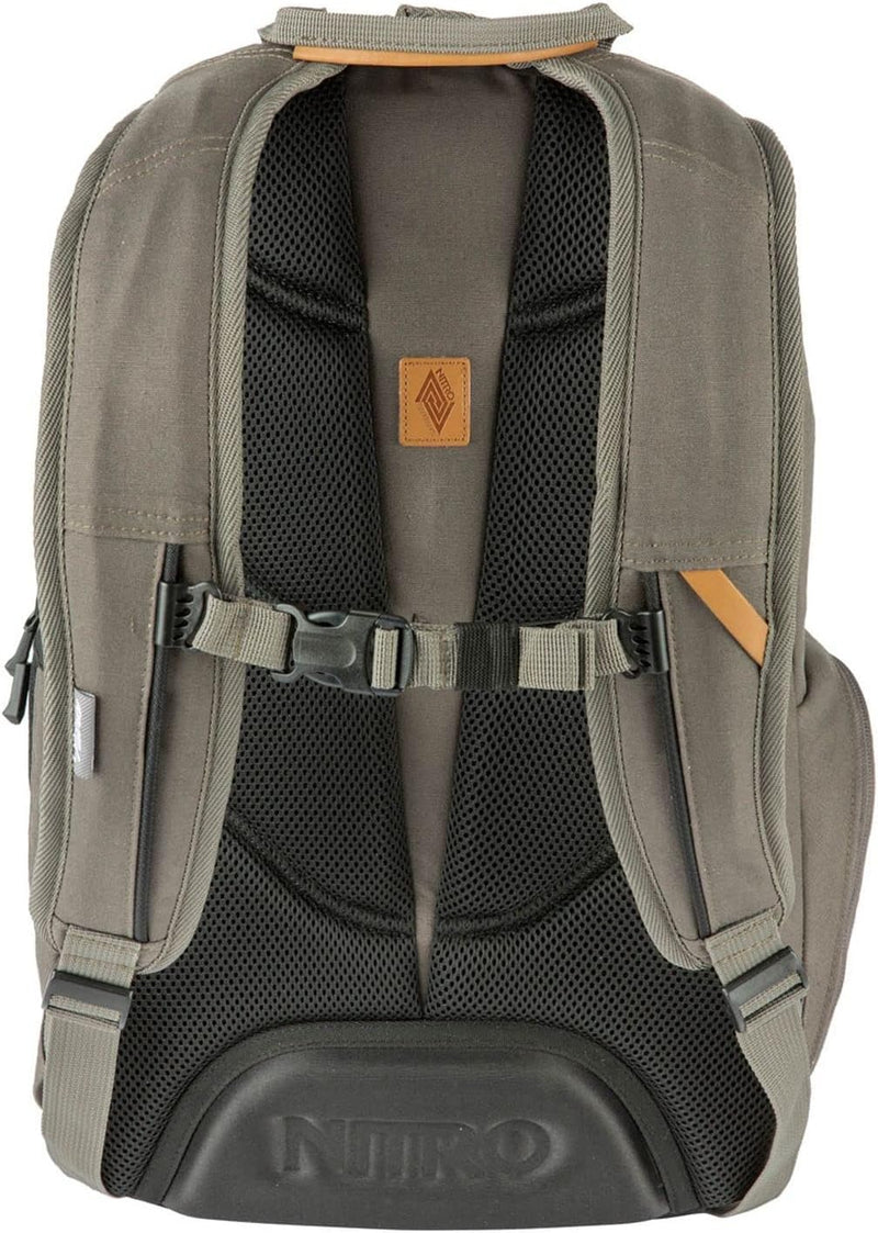 Nitro Stash 24 Rucksack, Schulrucksack, Schoolbag, Daypack Waxed Lizard, Waxed Lizard