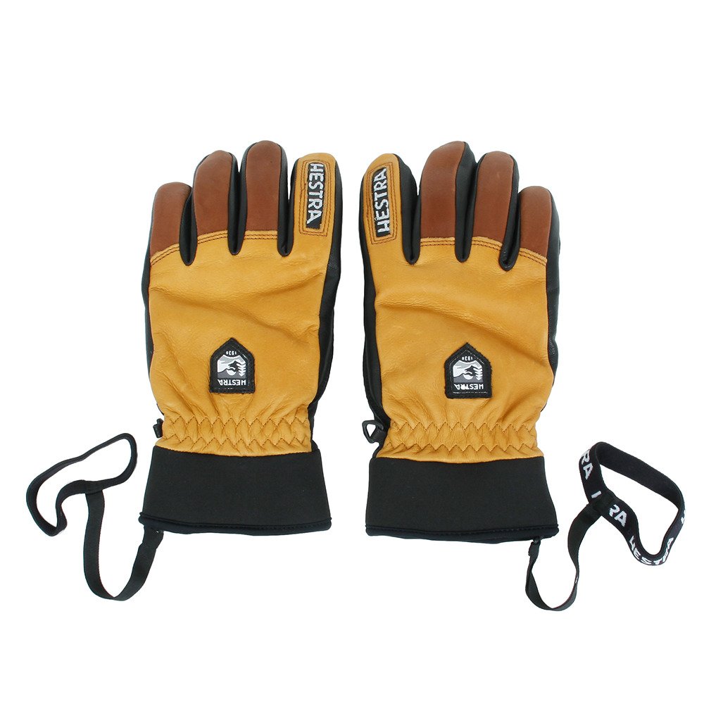 HESTRA Army Leather Wool Terry Handschuhe, braun-braun, S