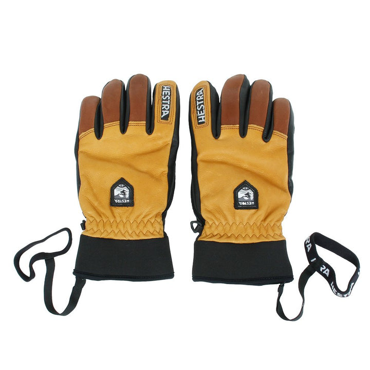 HESTRA Army Leather Wool Terry Handschuhe, braun-braun, S