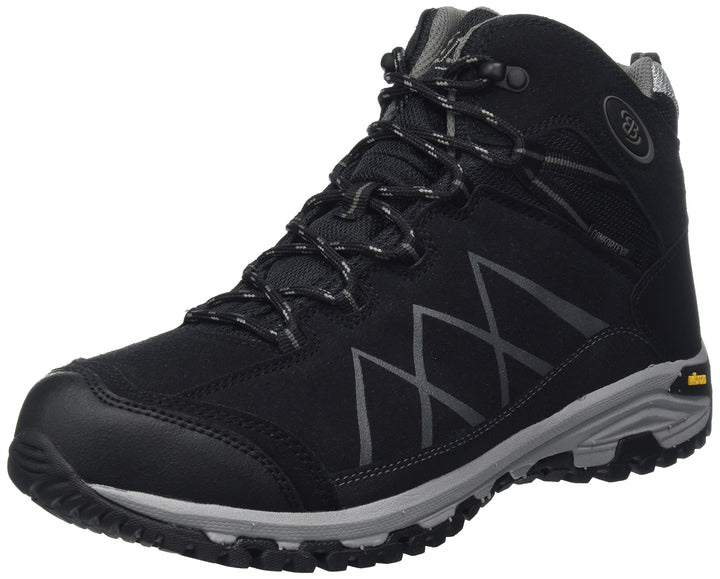 Brütting Unisex Kansas High Traillaufschuhe 46 EU Schwarz Anthrazit, 46 EU Schwarz Anthrazit