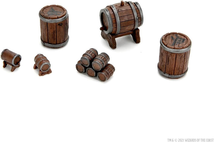 WizKids/NECA WZK96044 Accessories Bett und Flaschen, Bett und Flaschen