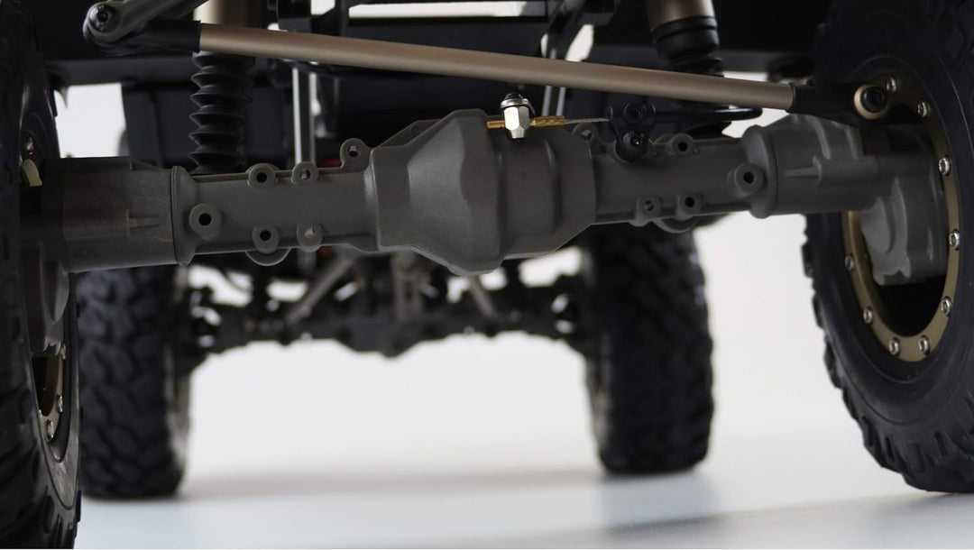 Amewi 22471 AMXRock RCX8P Scale Crawler Pick-Up 1:8, ferngesteuertes Fahrzeug, RTR, grün