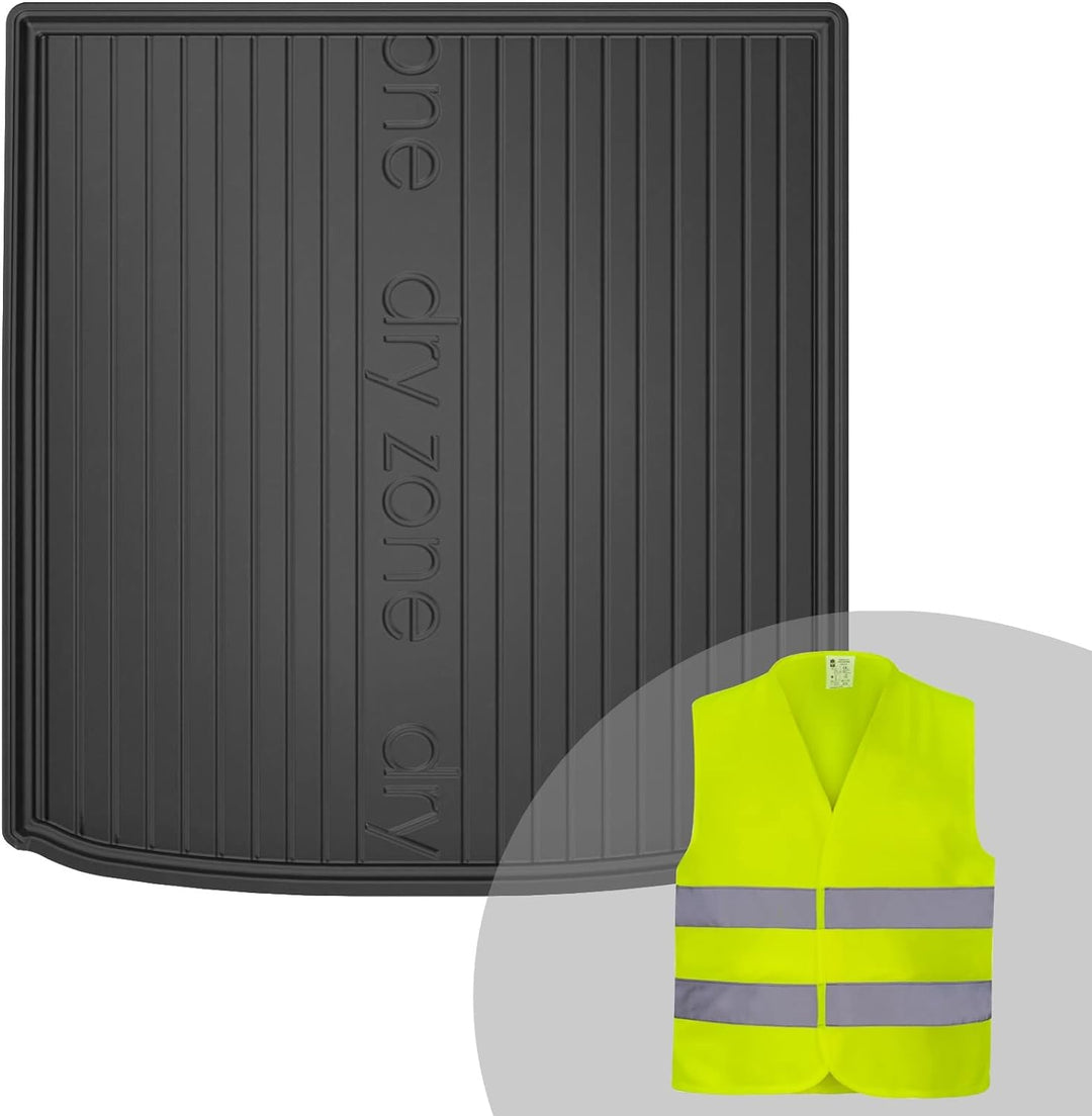 FROGUM DryZone Gummimatte Ganzjährige Praktische Auto Kofferraummatte Kofferraumwanne passend für Vo