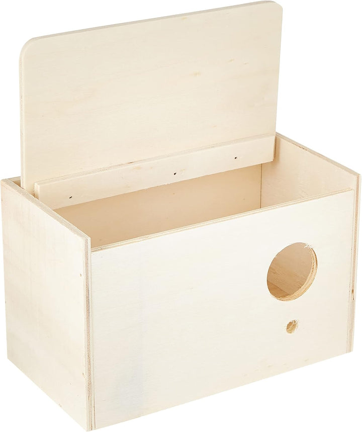 Trixie 5630 Nistkasten, 21 × 13 × 12 cm/ø 4 cm (Packung mit 3) 21 x 12 x 13 cm (Packung mit 3), 21 x