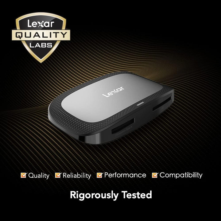 Lexar Professioneller CFexpress Typ A/SD USB 3.2 Gen 2 Reader, entworfen für CFexpress Typ A und SD