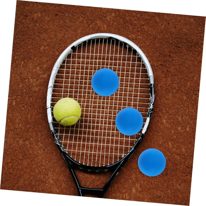 4 Stück Squash Trainingsbälle Aus Gummi Hochelastische Kleiner Sportbälle Für Reaktionstraining Blau