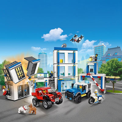 LEGO 60246 City Police Polizeistation Single, Single