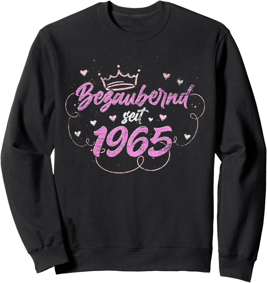 Bezaubernd seit 1965 Geschenk Frauen 57 Geburtstag Sweatshirt