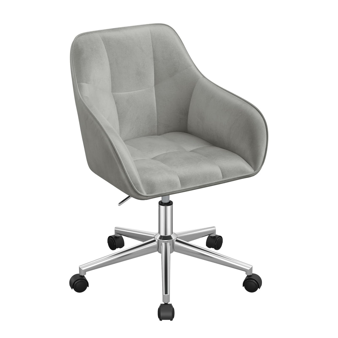 WOLTU Homeoffice Stuhl, Schreibtischstuhl, Drehstuhl, Schminkstuhl, höhenverstellbar, bis 150 kg bel