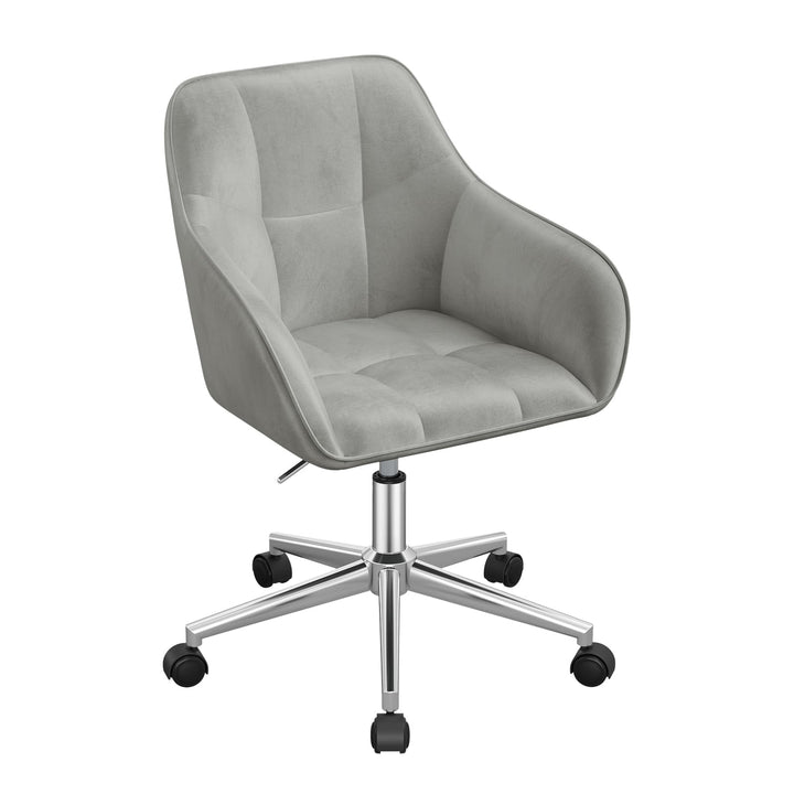 WOLTU Homeoffice Stuhl, Schreibtischstuhl, Drehstuhl, Schminkstuhl, höhenverstellbar, bis 150 kg bel