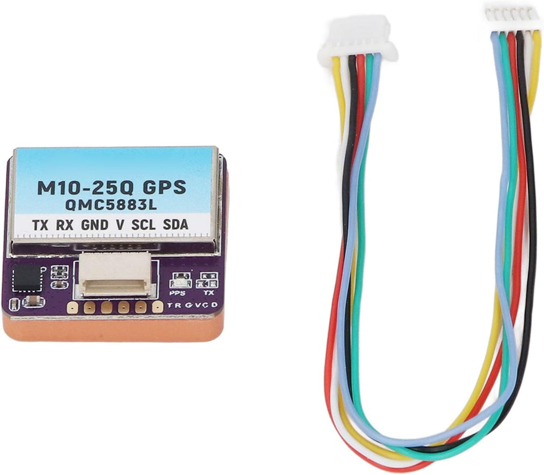 GPS-Modul Integriert M10-25q für QMC5883L-Kompass, Schnelles Lokalisieren für FPV-Rennsport-Drohne,
