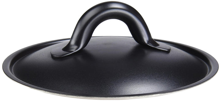 Alessi SG200/14 B Mami Deckel - Edelstahl 18/10 mit Silikonharz Beschichtung, schwarz.
