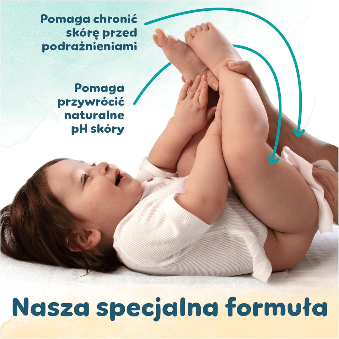 Pampers Harmonie Protect & Care Feuchttücher 18 Packungen mit jeweils 44 Feuchttüchern = 792 Feuchtt