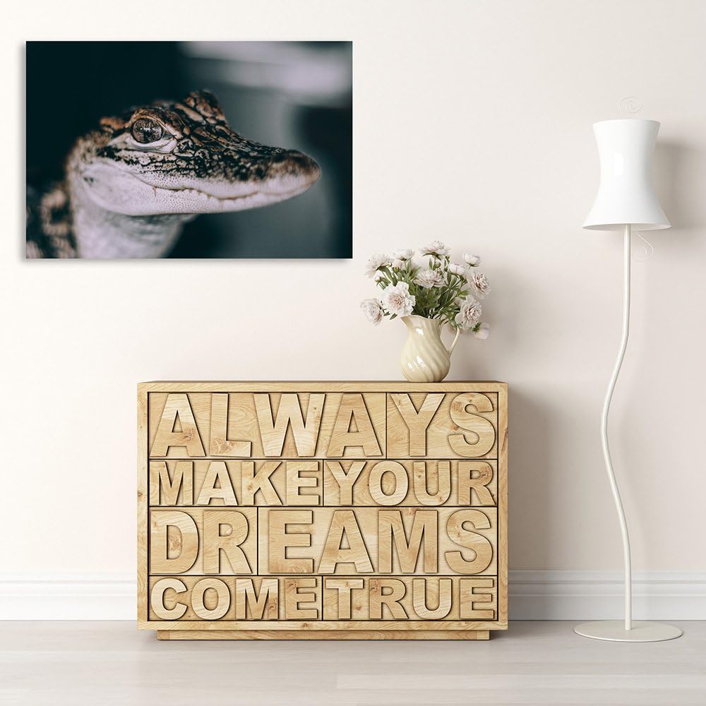 Feeby. Wandbild - 1 Teilig - 70x100 cm, Leinwand Bild Leinwandbilder Bilder Wandbilder Kunstdruck, K