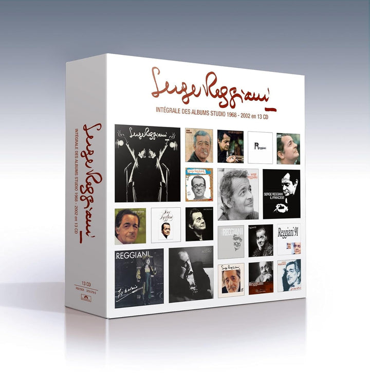 Integrale des Albums Studio 1968-2002, Audio-CD