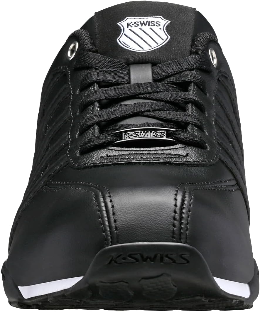 K-Swiss ARVEE 1.5 02453 Herren Klassische Sneakers 41 EU Schwarz, 41 EU Schwarz
