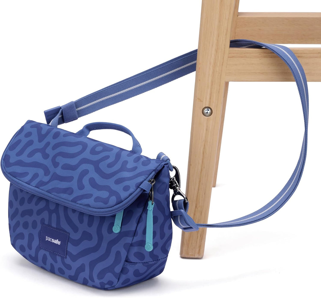 Pacsafe Pacsafe Go Anti Theft Saddle Crossbody Anti-Diebstahl-Sattel Crossbody Cerulean-blau, Cerule