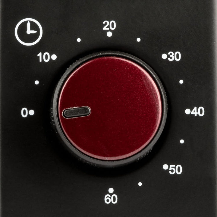 G3 Ferrari G10169 Elektrischer Ofen Il Moro 10, 10 Liter, 800 Watt, Rostfreier Grill, Metall