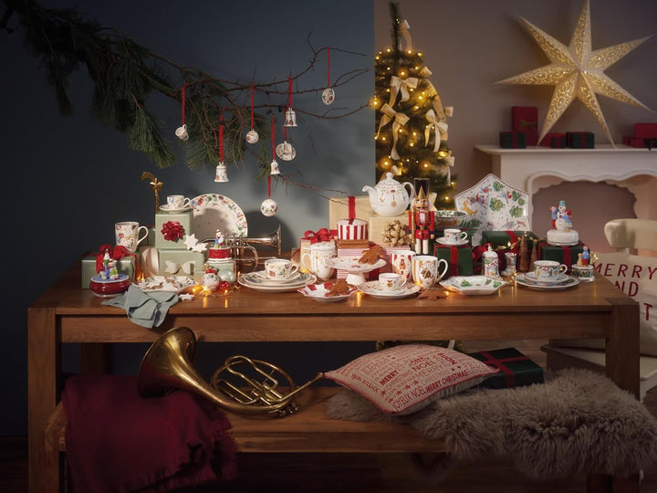 Hutschenreuther Weihnachten Sammelkollektion 2025 Porzellanglocke Weihnachtsspiele Weihnachtsglocke,