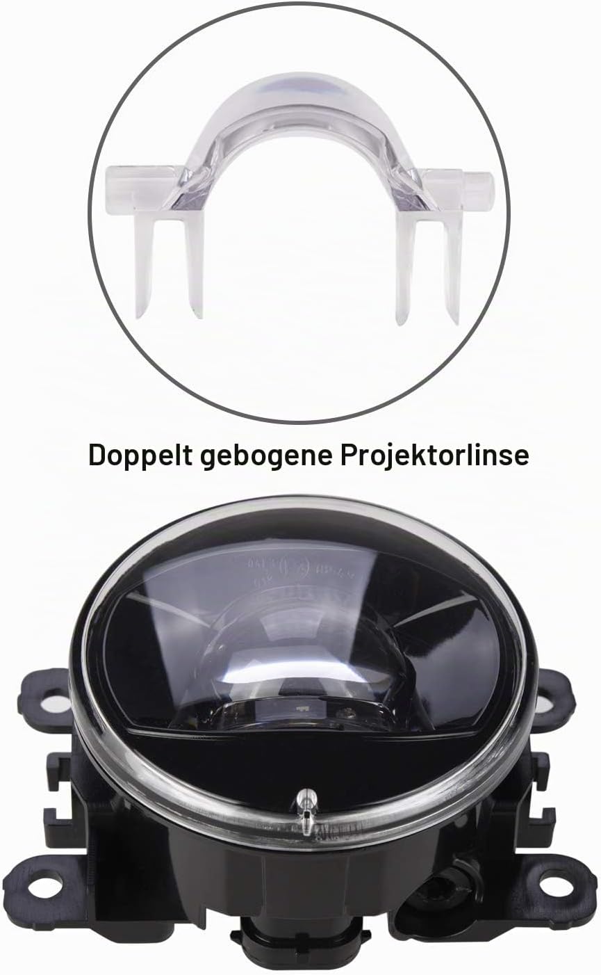 SIEMID Neue Generation LED Nebelscheinwerfer Paar für Hond.a Civic CR-V Fit CR-Z Insight Pilot Cross