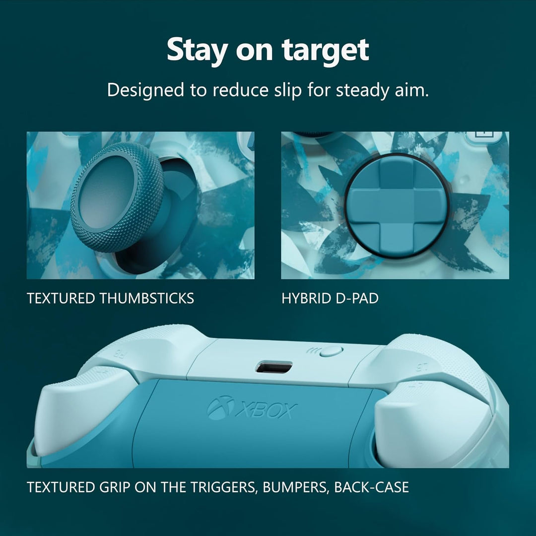 Xbox Wireless Controller Ice Breaker Special Edition – Kabellose & Bluetooth-Konnektivität – Neues H