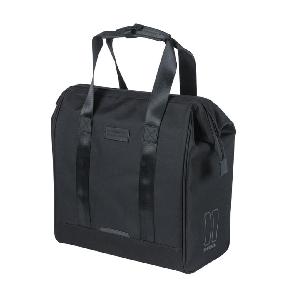 Basil Shoppertasche, Schwarz, 34.5x19x35.5 cm