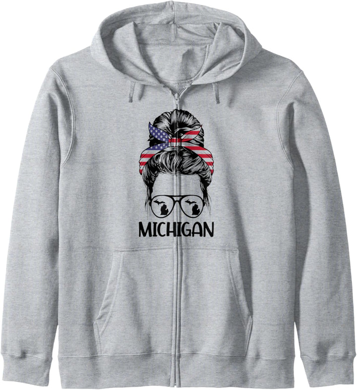 Michigan Michigan Kapuzenjacke
