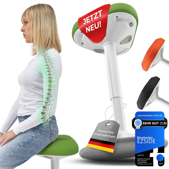 SMART-Sitzen: Bürohocker | Hocker | Sitzhocker ergonomisch für Arbeit & Freizeit | Ergonomischer Hoc