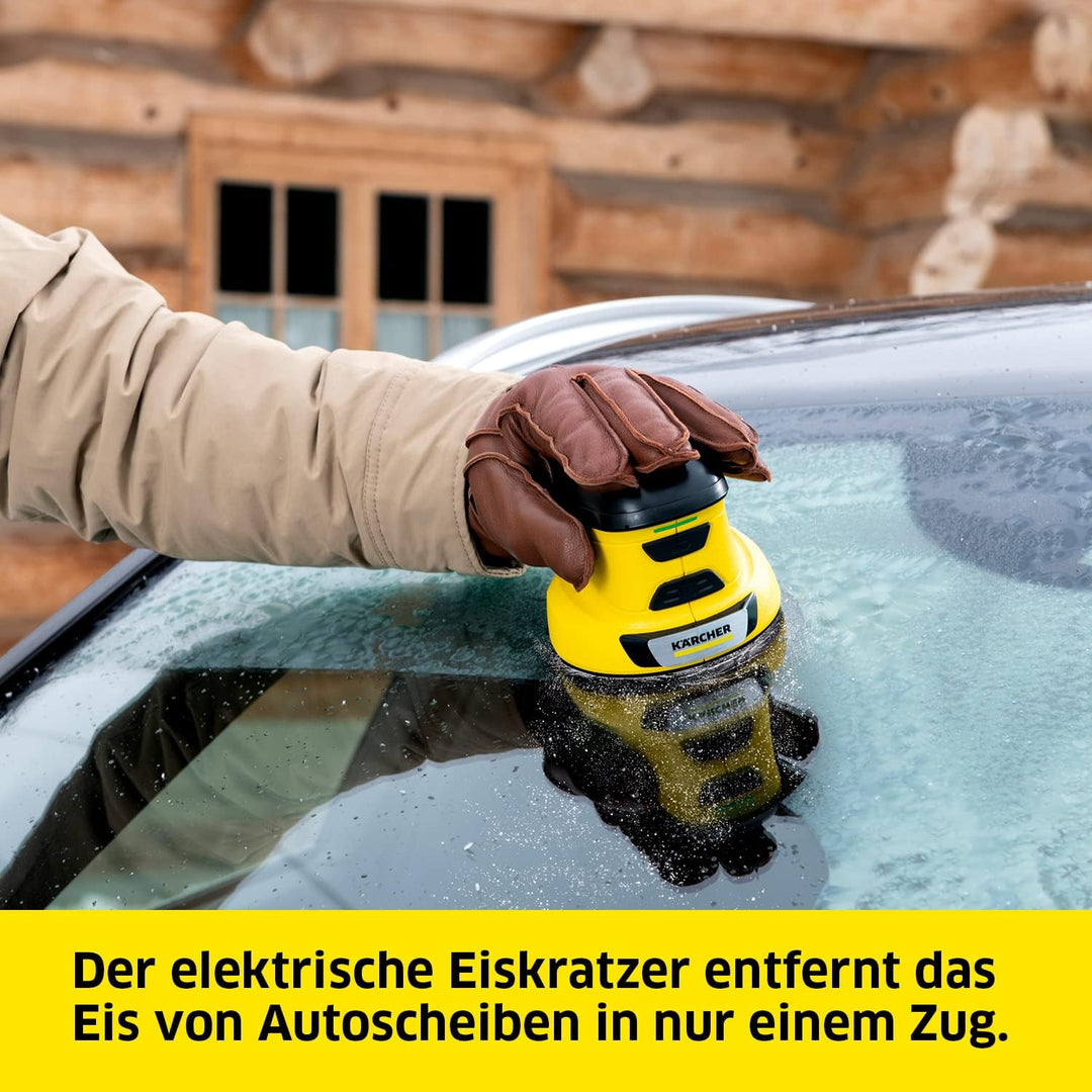 Kärcher Elektrischer Eiskratzer EDI 4 Limited Edition, Ganzjahreslösung Für Autoscheiben (mit Scheib