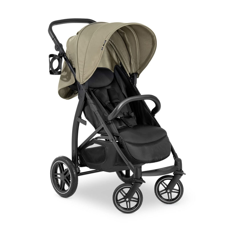 Hauck Buggy Rapid 4D Air, bis 25 kg, Schnell Faltbar, Sonnen Verdeck UPF 50 +, Lufträder und Gummirä